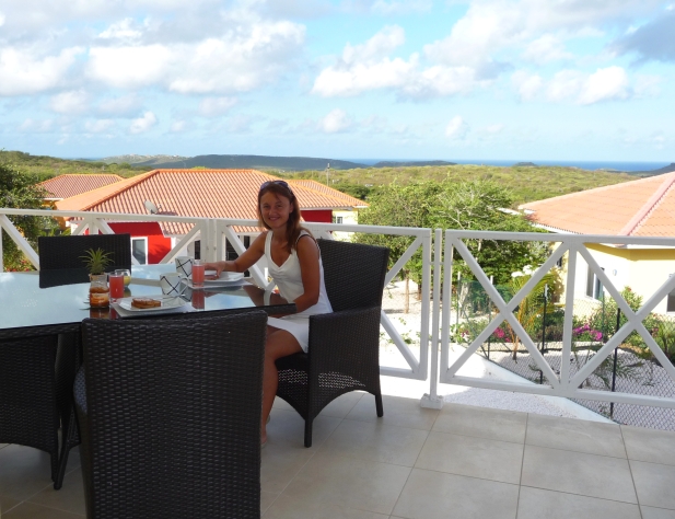 Frühstück auf der Terrasse Terrasse