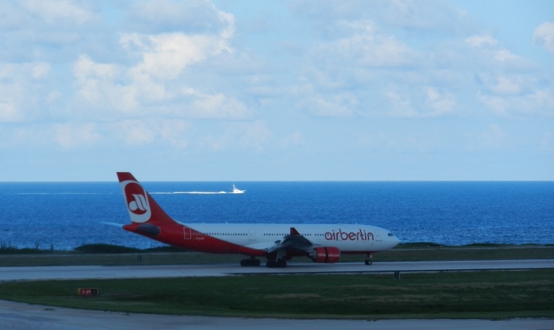 Airberlin in Curacao